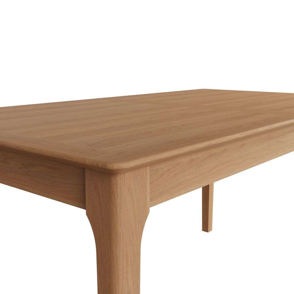 Bergen Oak 1.6m Butterfly Extending Dining Table