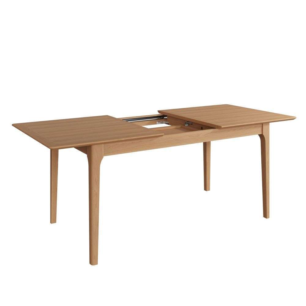 Bergen Oak 1.6m Butterfly Extending Dining Table