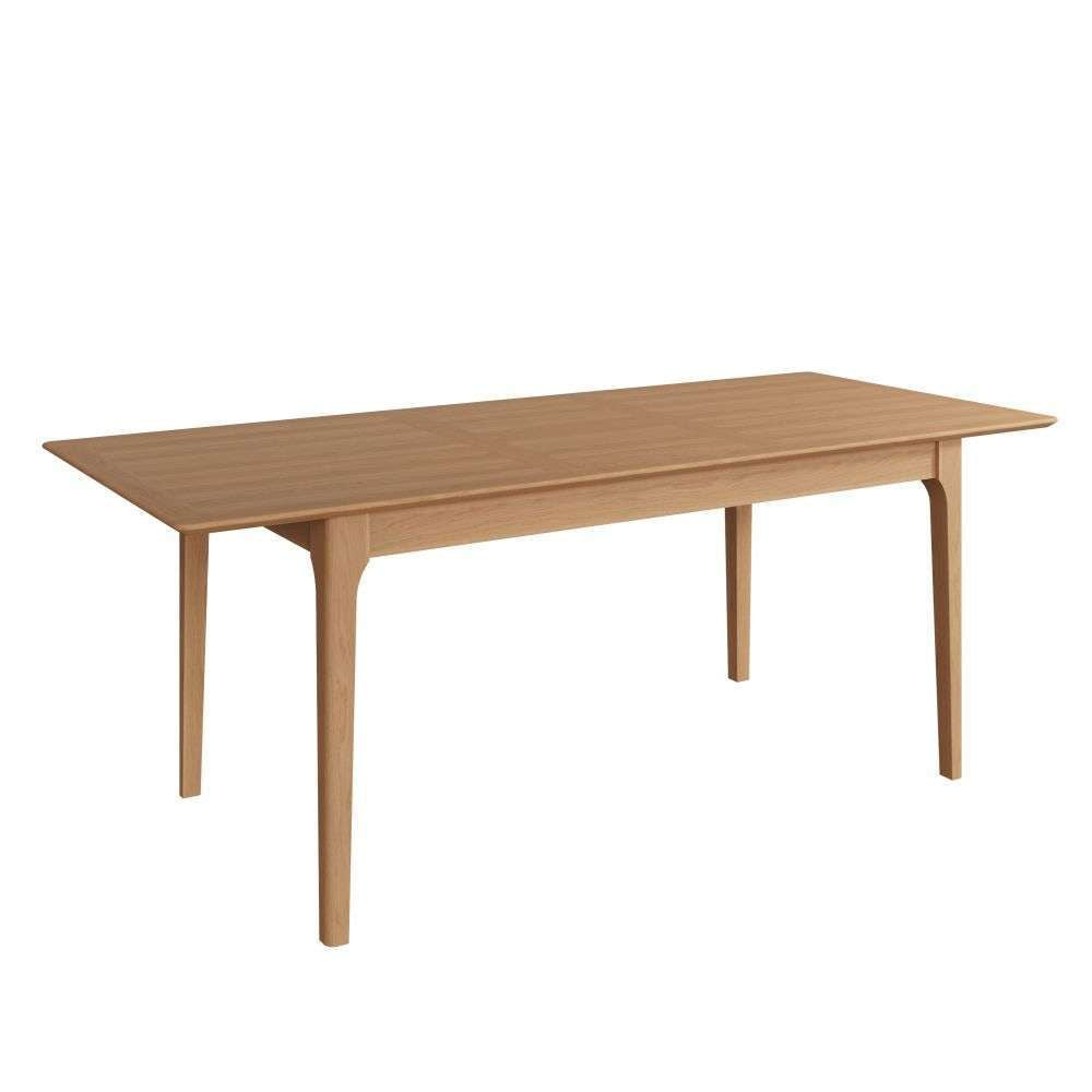 Bergen Oak 1.6m Butterfly Extending Dining Table