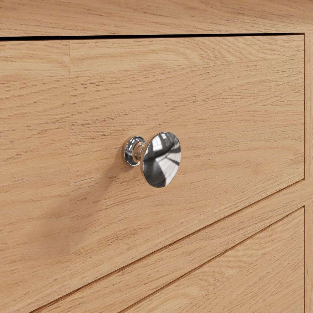 Bergen Oak Extra Large 4 Door Sideboard