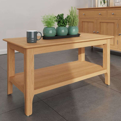 Bergen Oak Coffee Table