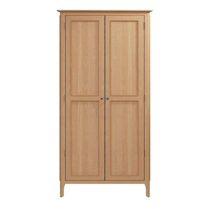 Bergen Oak Double Wardrobe