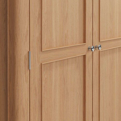Bergen Oak Double Wardrobe