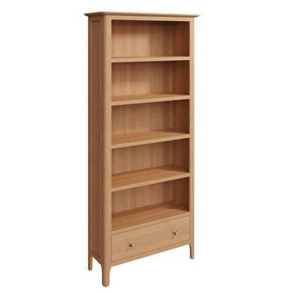 Bergen Oak Large Bookcase