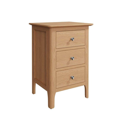 Bergen Oak Large Bedside Cabinet