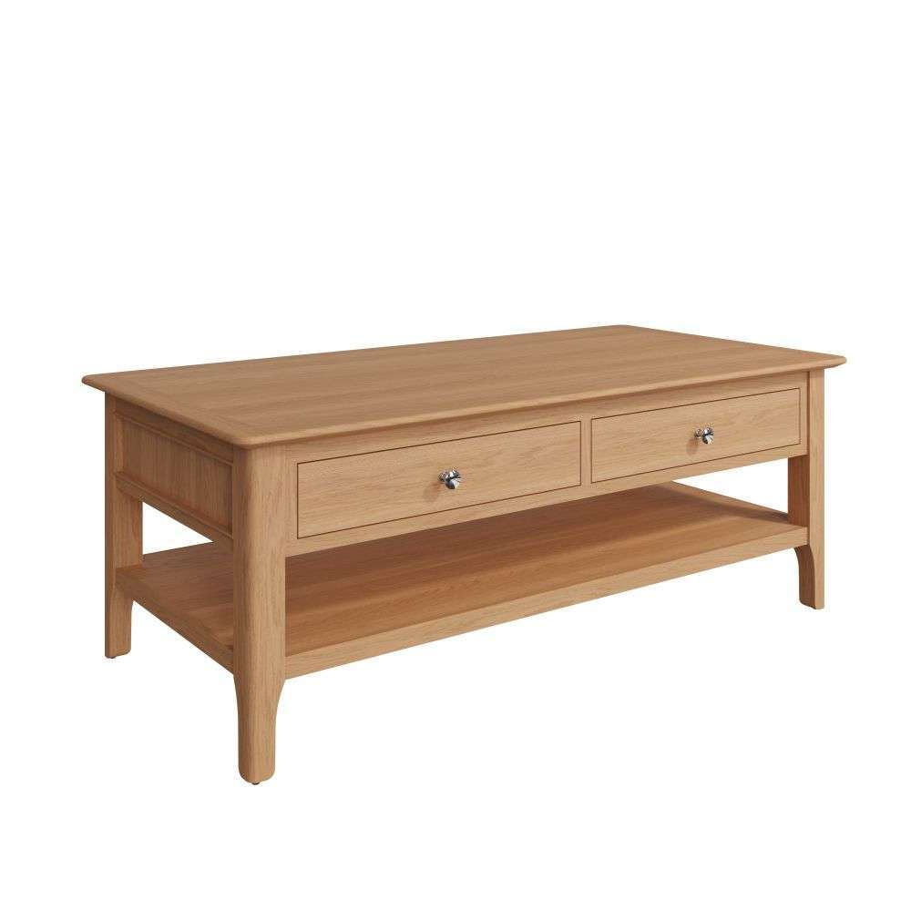 Bergen Oak Large Coffee Table