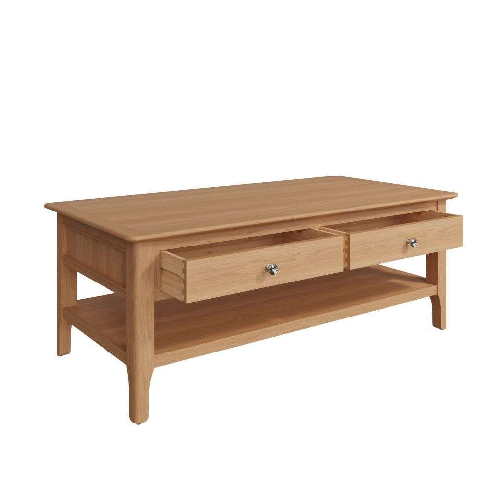 Bergen Oak Large Coffee Table