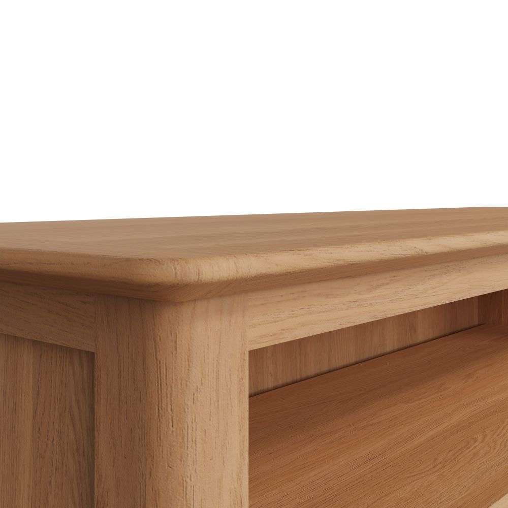 Bergen Oak Large TV Unit