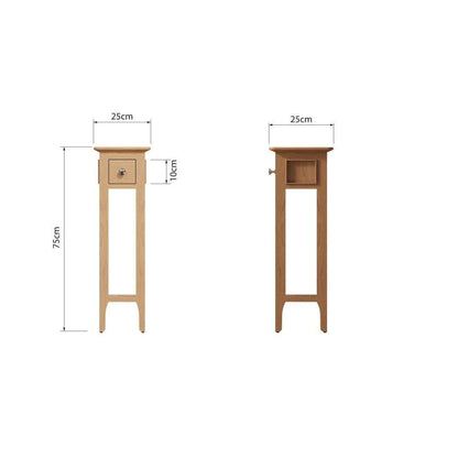 Bergen Oak Plant Stand