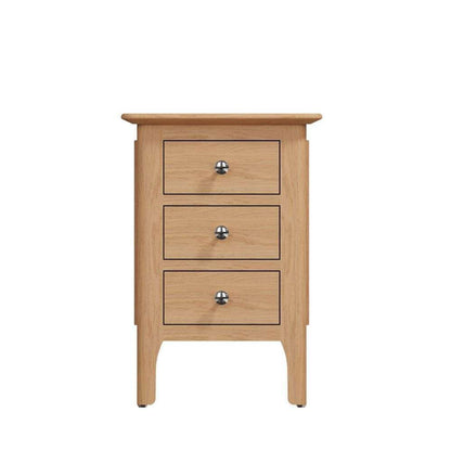 Bergen Oak Small Bedside Table