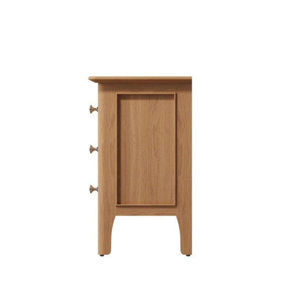 Bergen Oak Small Bedside Table