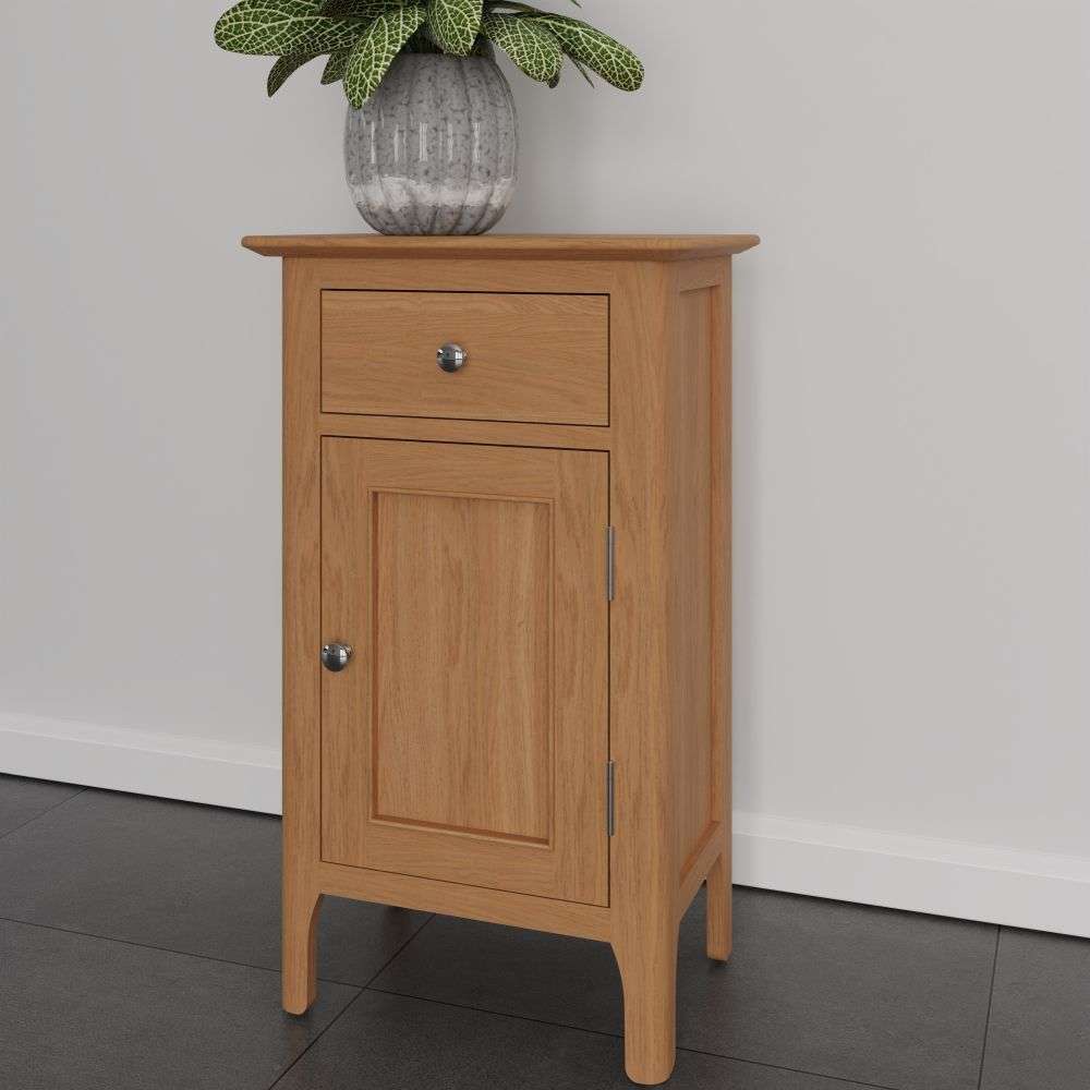 Bergen Oak Small Cupboard