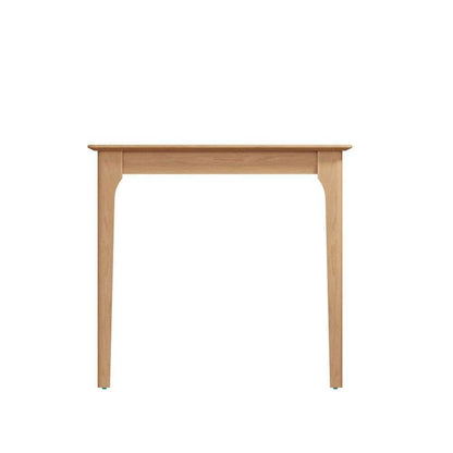 Bergen Oak Square Fixed Top Dining Table