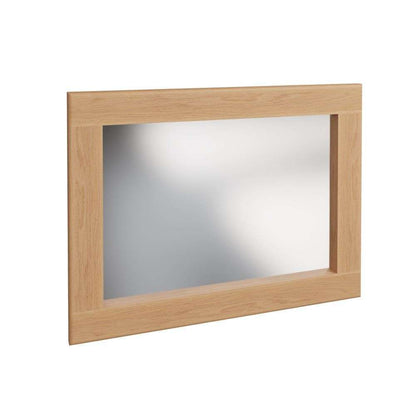 Bergen Oak Small Wall Mirror