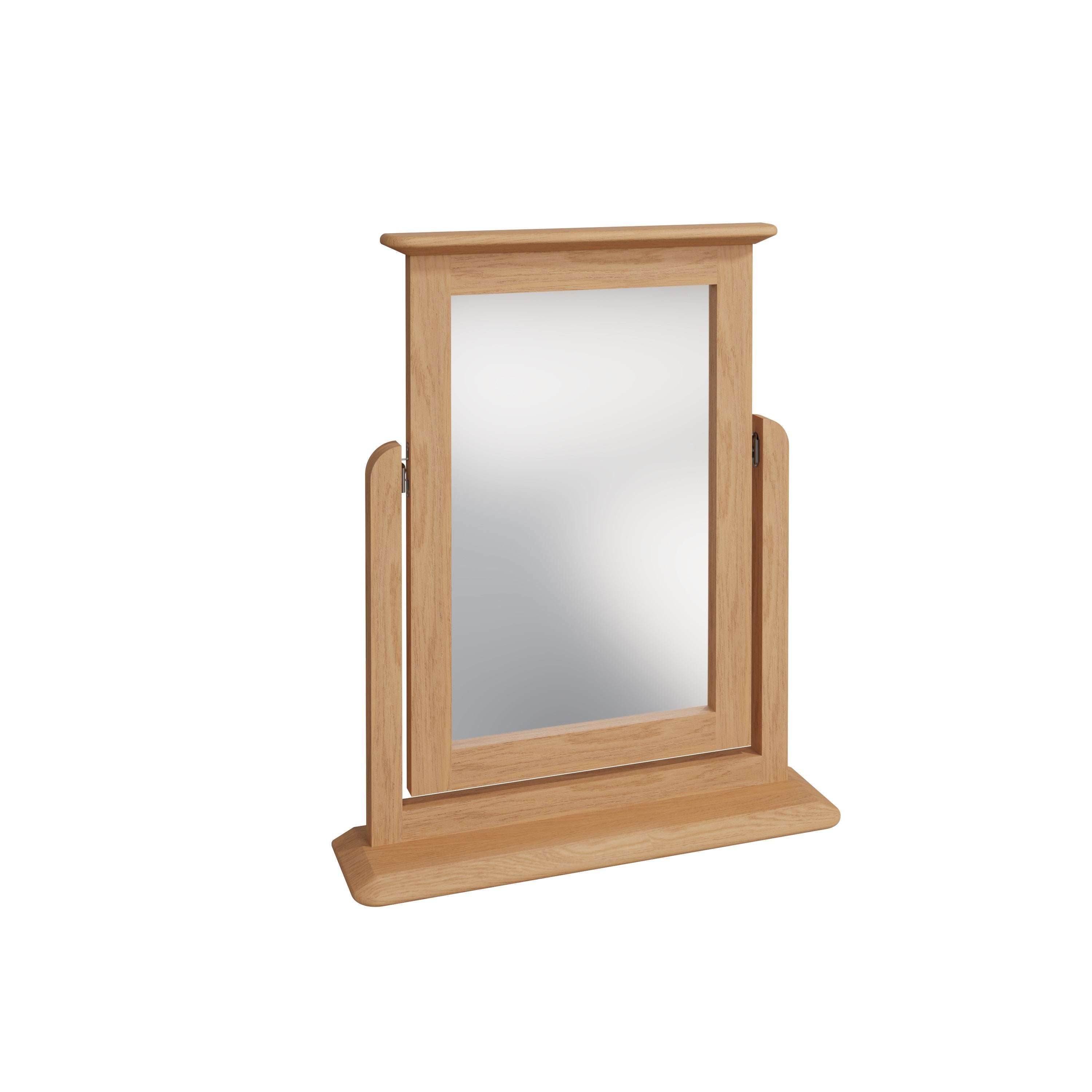 Bergen Oak Vanity Mirror