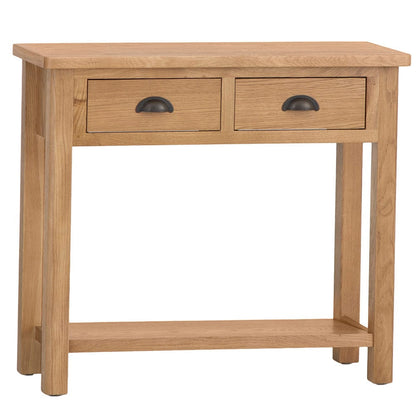 Rutland Oak Console Table