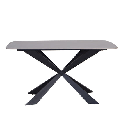 Stanwick Sintered Stone 1.4m Grey Dining Table