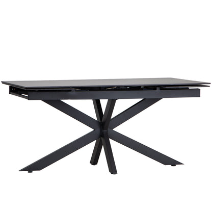 Selston Grey Sintered Stone 1.6m Extending Dining Table