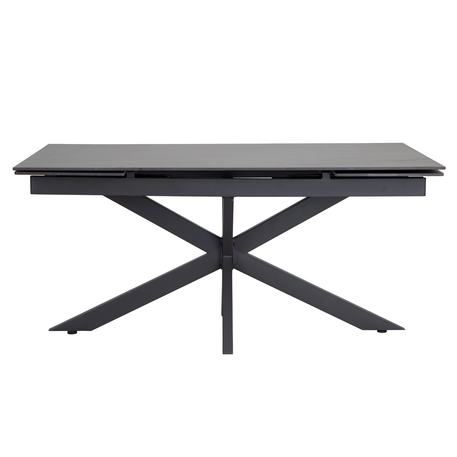 Selston Grey Sintered Stone 1.6m Extending Dining Table