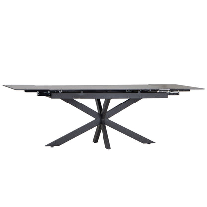 Selston Grey Sintered Stone 1.6m Extending Dining Table