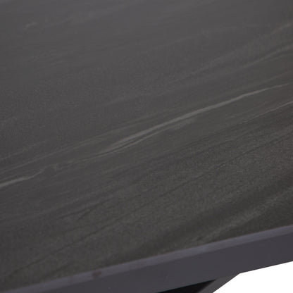 Selston Grey Sintered Stone 1.6m Extending Dining Table