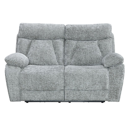 Venice Nickel Power 2 Seater Sofa