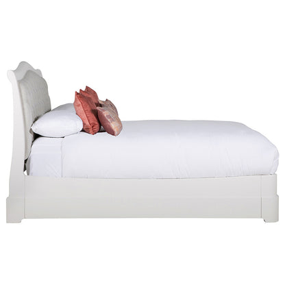 Harrington Bone Painted Upholstered Super King Size Bed Frame