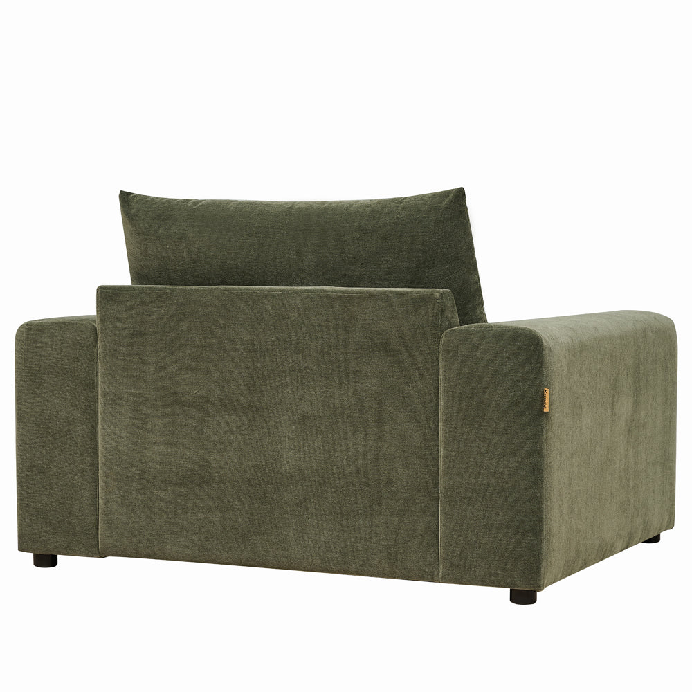 Winchester Forest Green Love Seat