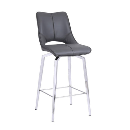 Bar Stool - Dark Grey - The Furniture Warehouse