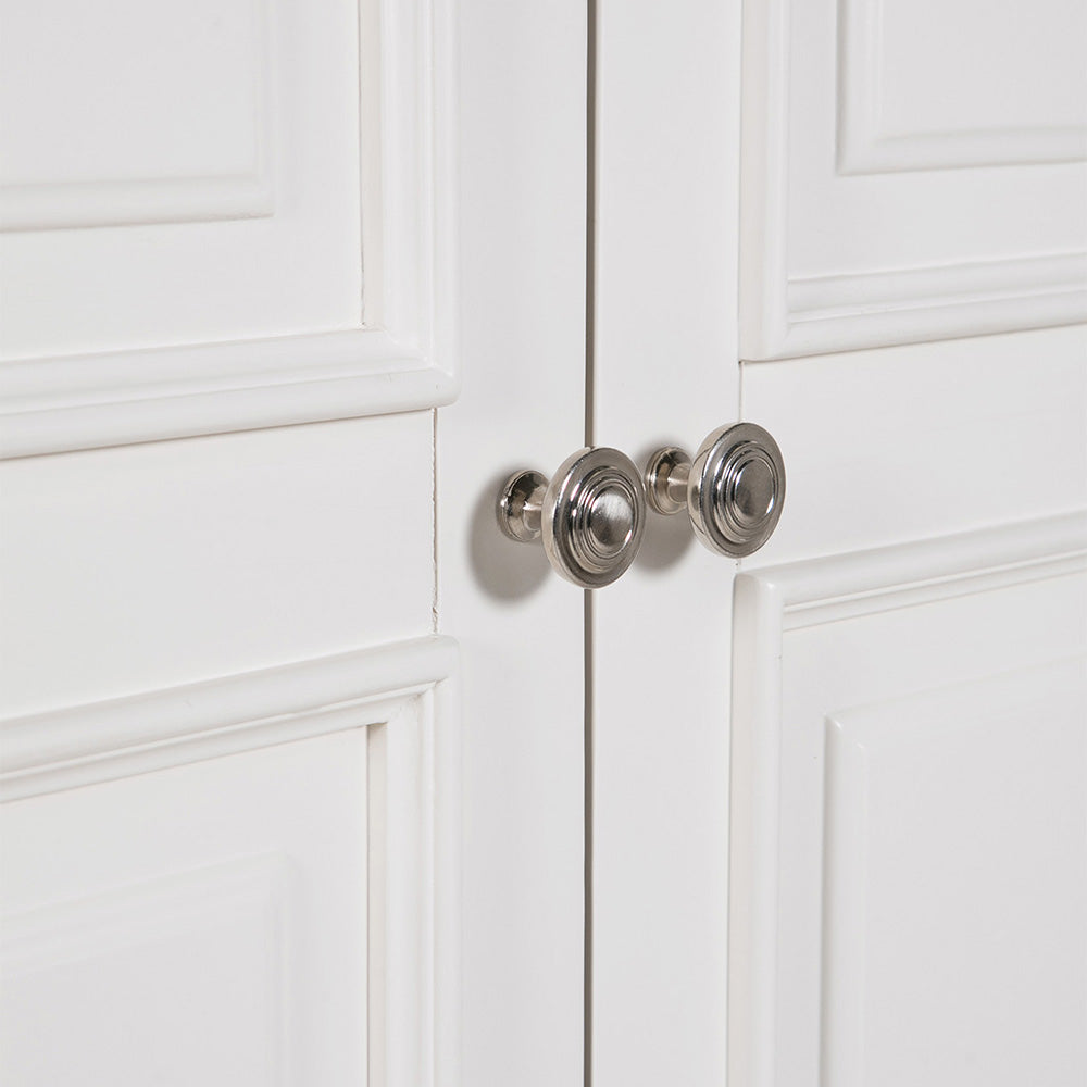 Harrington Bone Painted Double Wardrobe