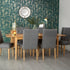 Bergen Oak 1.6m Butterfly Extending Dining Table - The Furniture Warehouse