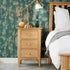 Bergen Oak Large Bedside Cabinet - The Furniture Warehouse