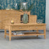 Bergen Oak Large Coffee Table - The Furniture Warehouse