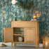 Bergen Oak Mini 2 Door Sideboard - The Furniture Warehouse