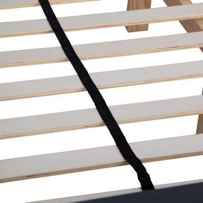 Banbury Midnight Grey Painted Double Bed Frame