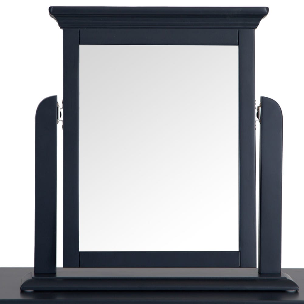 Banbury Midnight Grey Painted Vanity Mirror