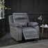 California Dark Grey Power Recliner Armchair - The Furniture Warehouse