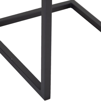 Industrial Grey Diamond Stitch Dining Chair