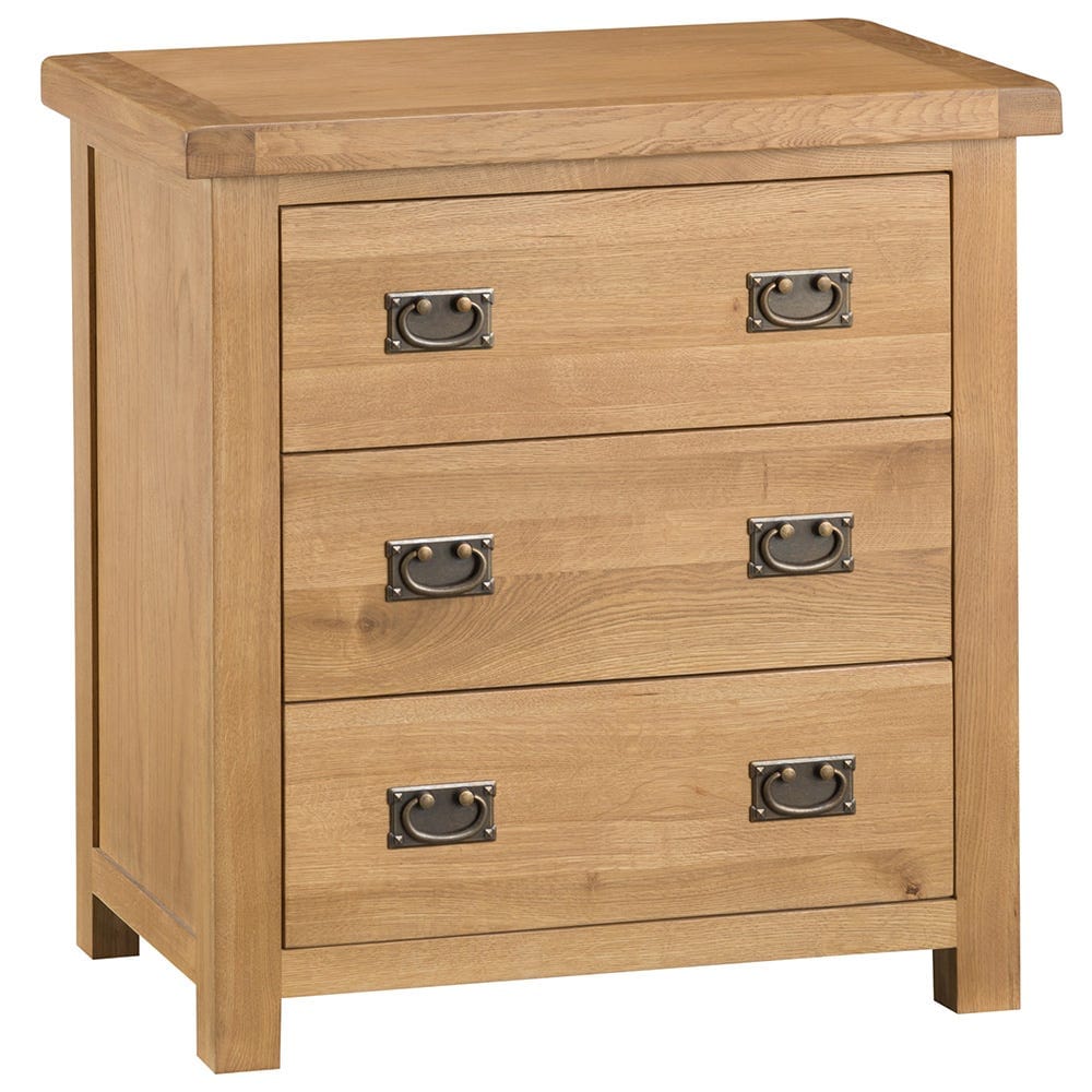 Winchester Oak Chest of 3 Drawers