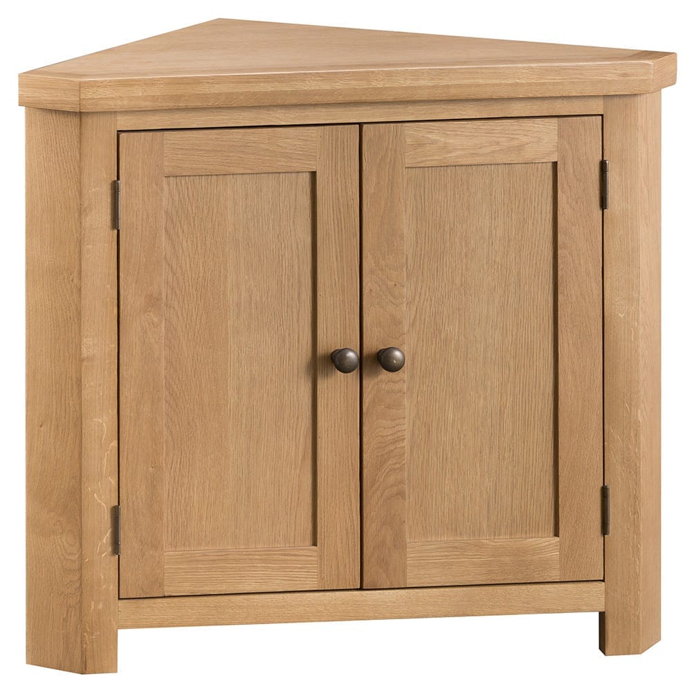 Winchester Oak Corner Cabinet