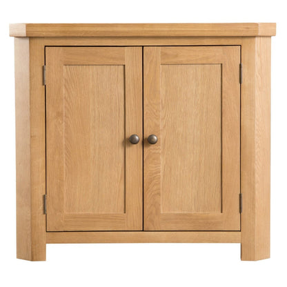 Winchester Oak Corner Cabinet