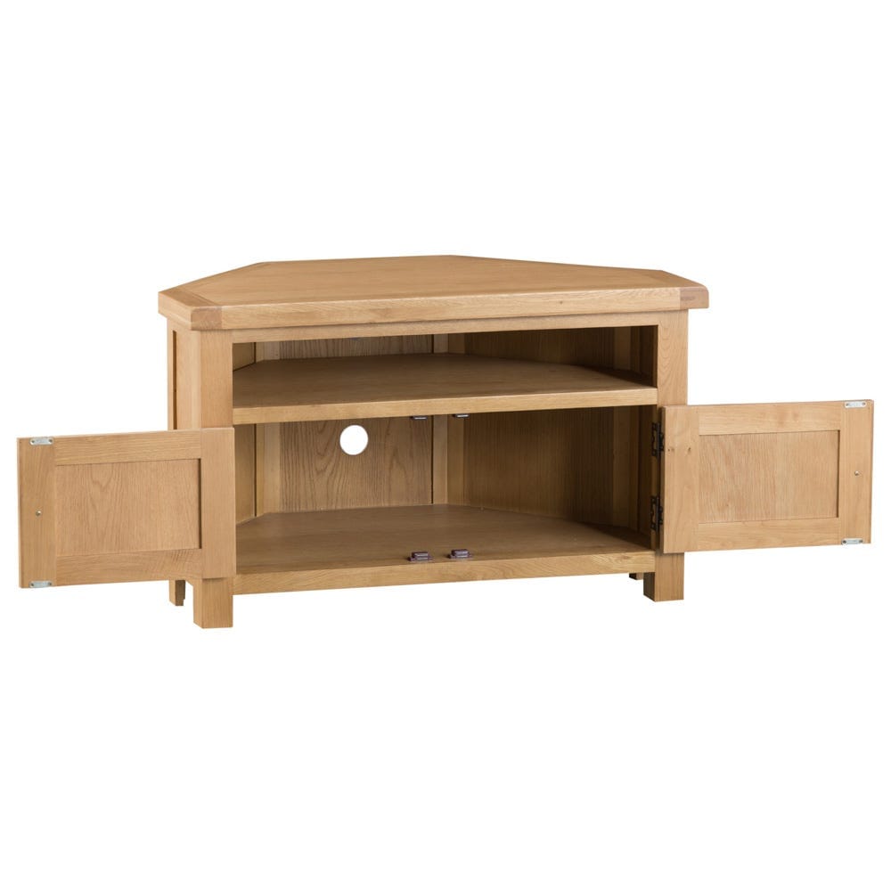 Winchester Oak Corner TV Unit