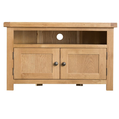 Winchester Oak Corner TV Unit