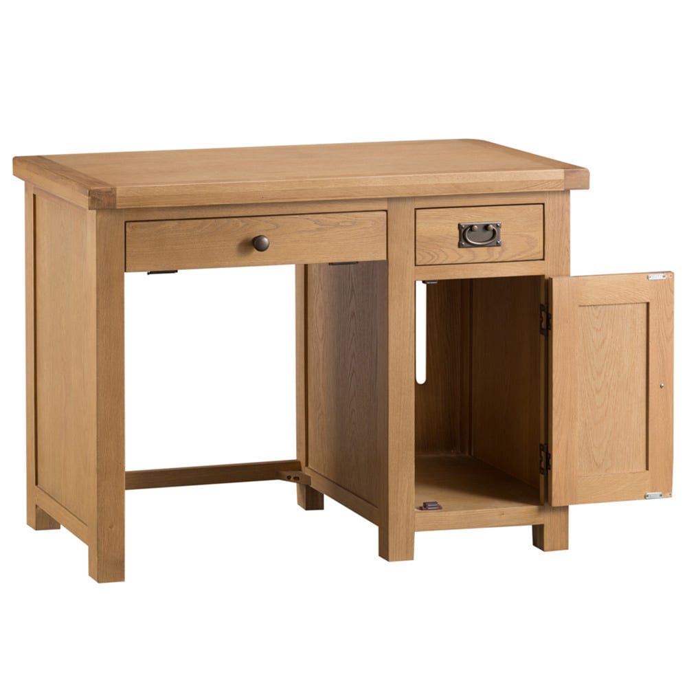 Winchester Oak Single Computer Desk