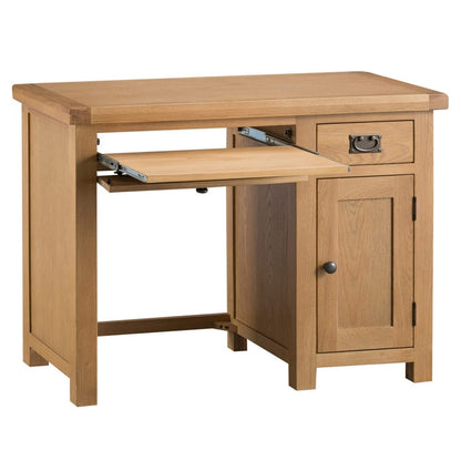 Winchester Oak Single Computer Desk