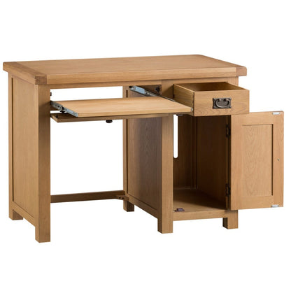 Winchester Oak Single Computer Desk