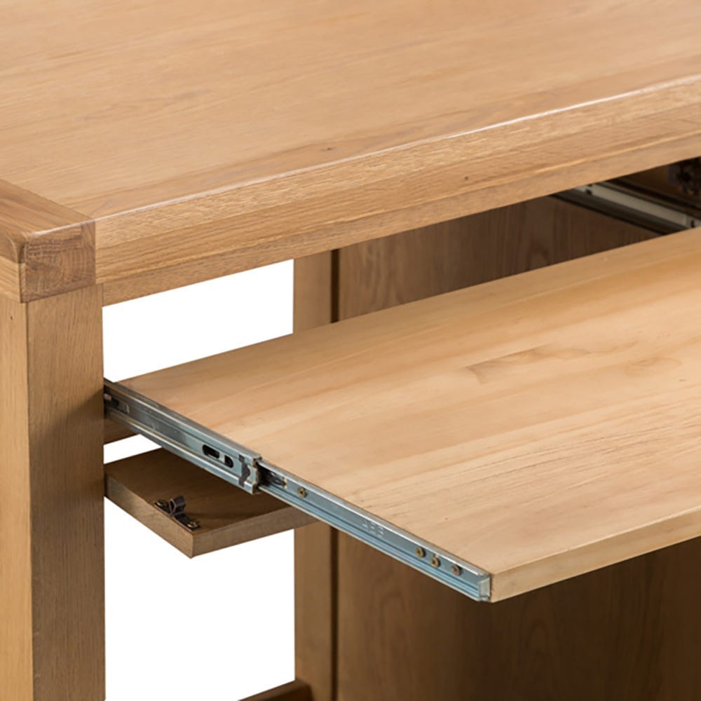 Winchester Oak Single Computer Desk