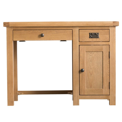 Winchester Oak Single Computer Desk