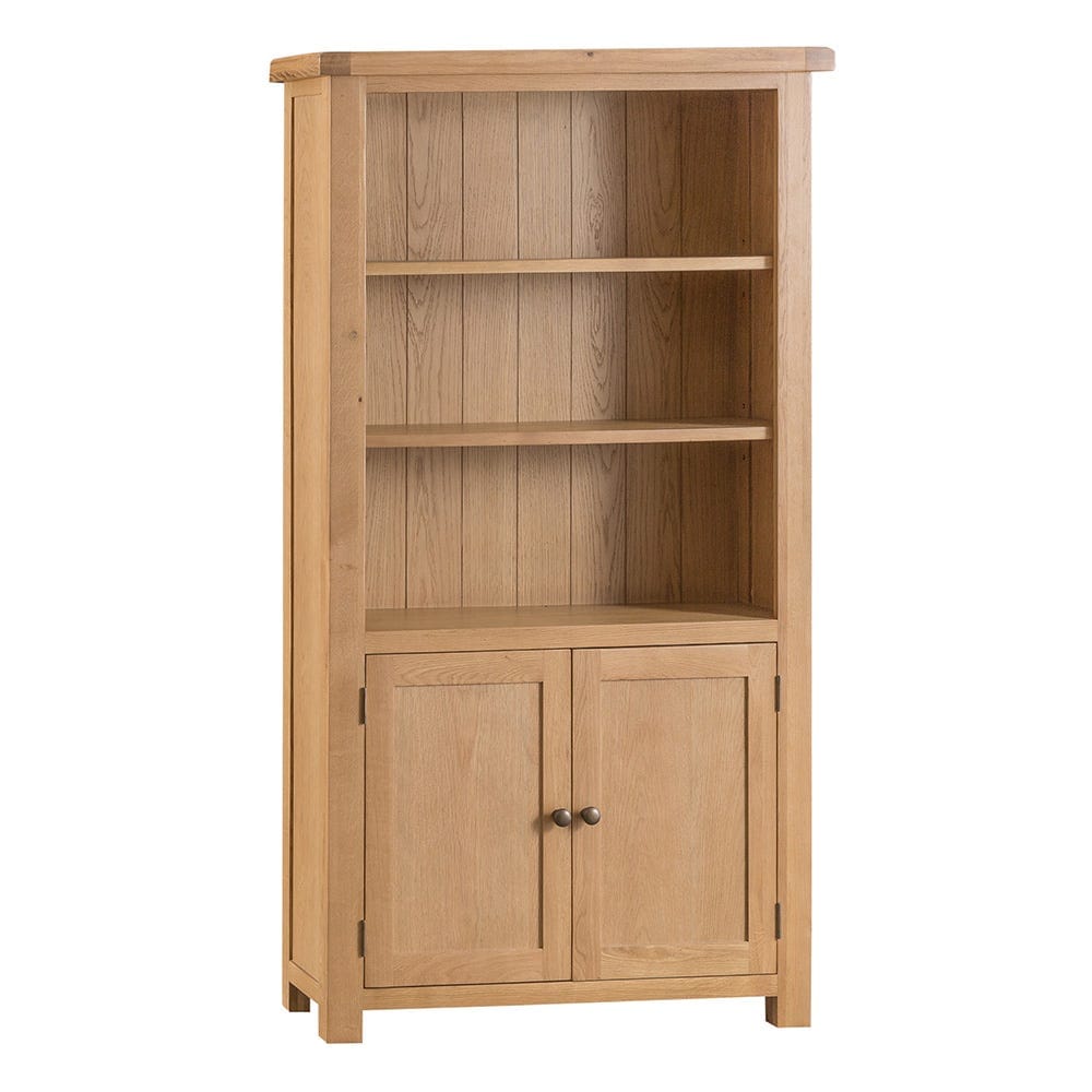 Winchester Oak Large Bookcase