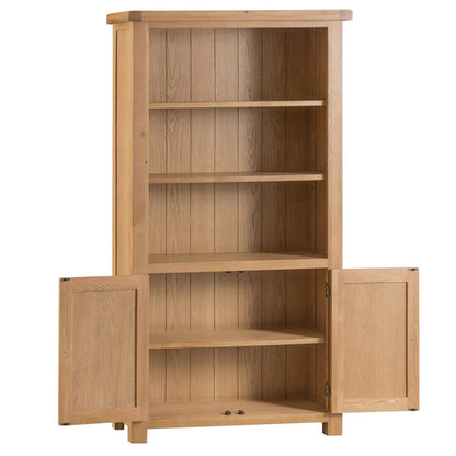 Winchester Oak Large Bookcase